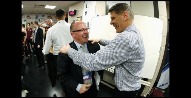 Member Feature: Loyola Chicago SID Bill Behrns enjoying ‘absolutely crazy’ Final Four run with the Ramblers 
